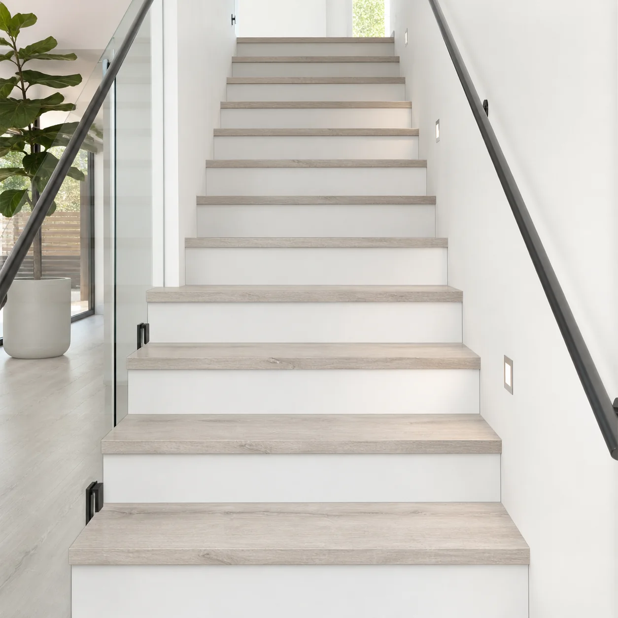 Ash Gray LVP flooring sample photo 8