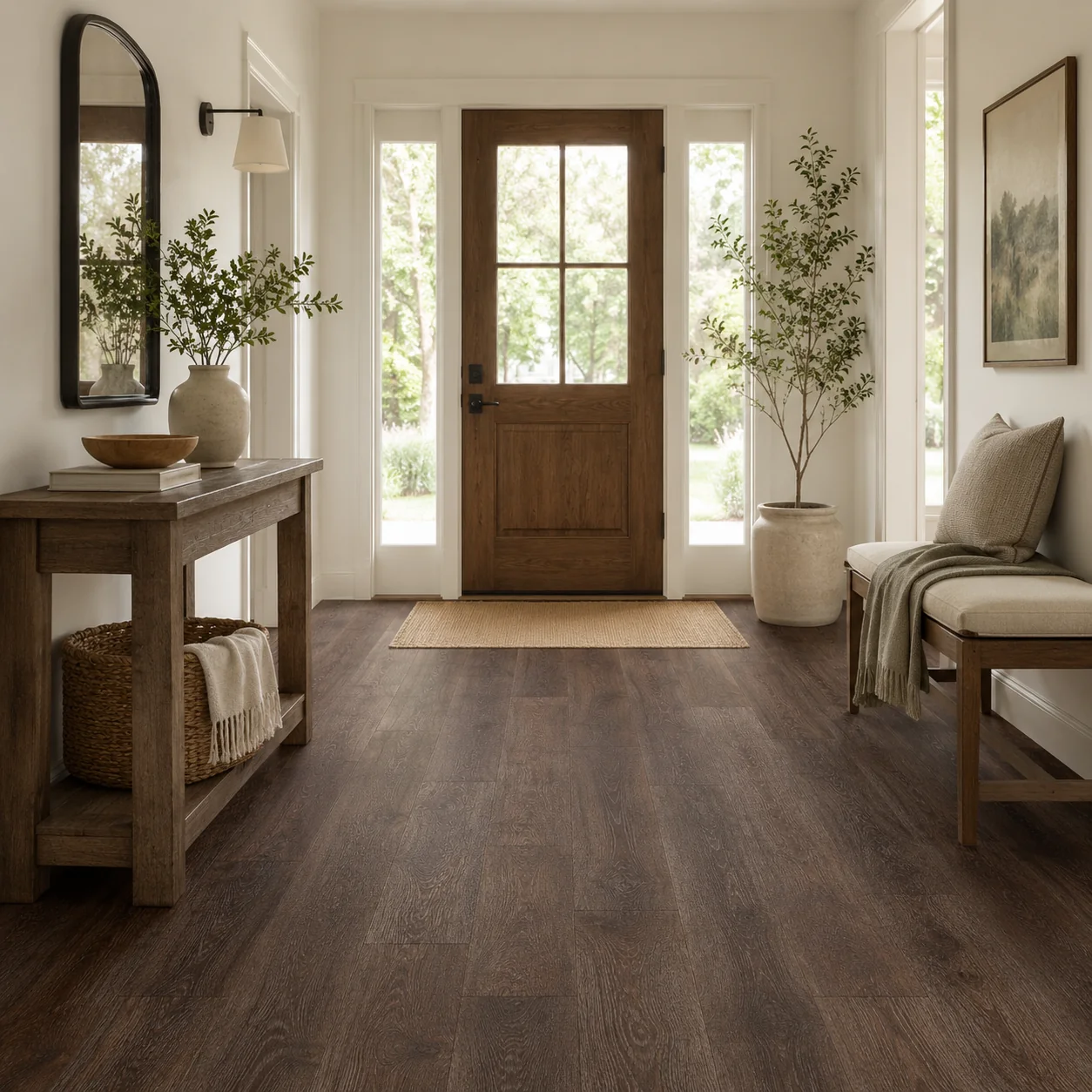 Bark LVP flooring sample photo 7