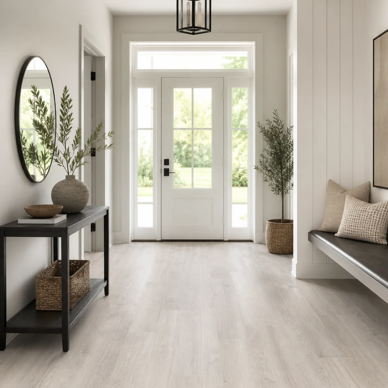 Beach Gray LVP flooring sample photo 7