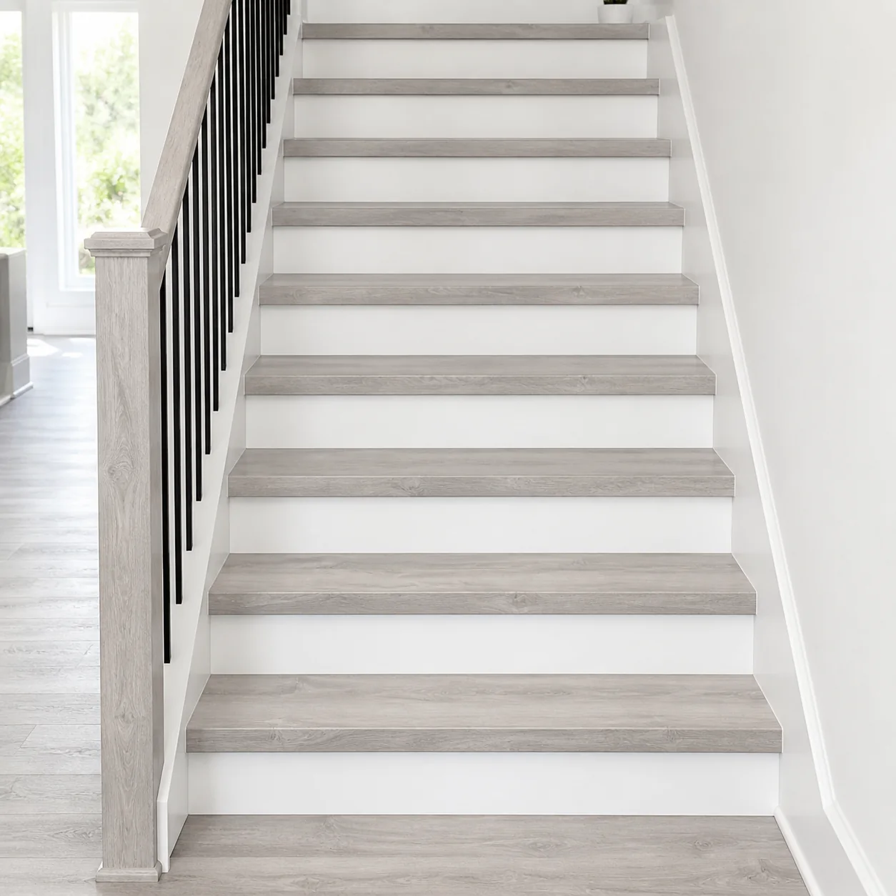 Beach Gray LVP flooring sample photo 8