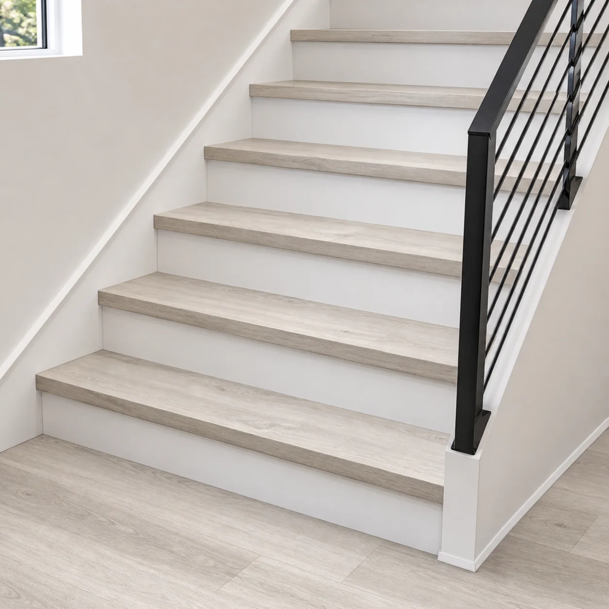 Beach Gray LVP flooring sample photo 9