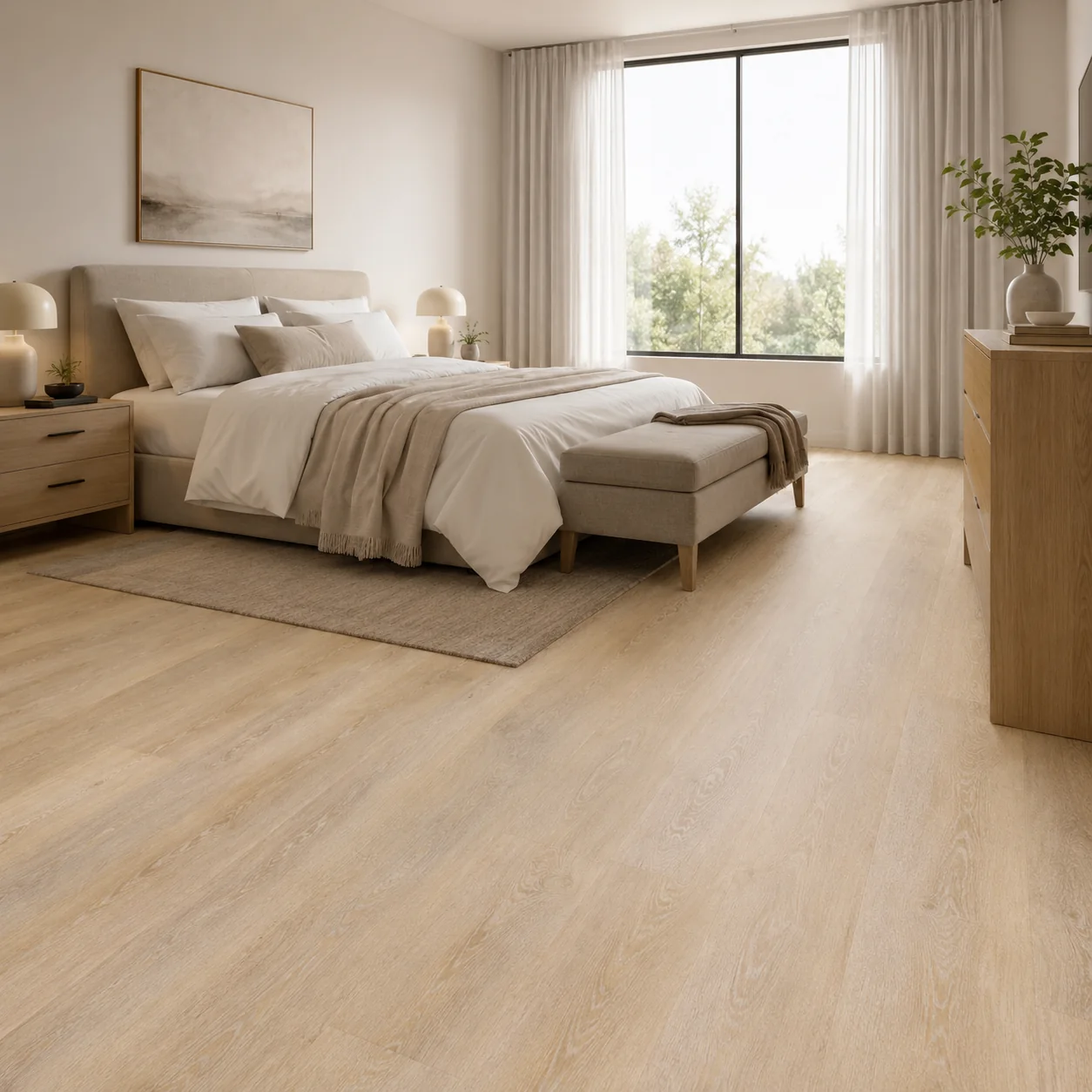 Caramel Machiato LVP flooring sample photo 5