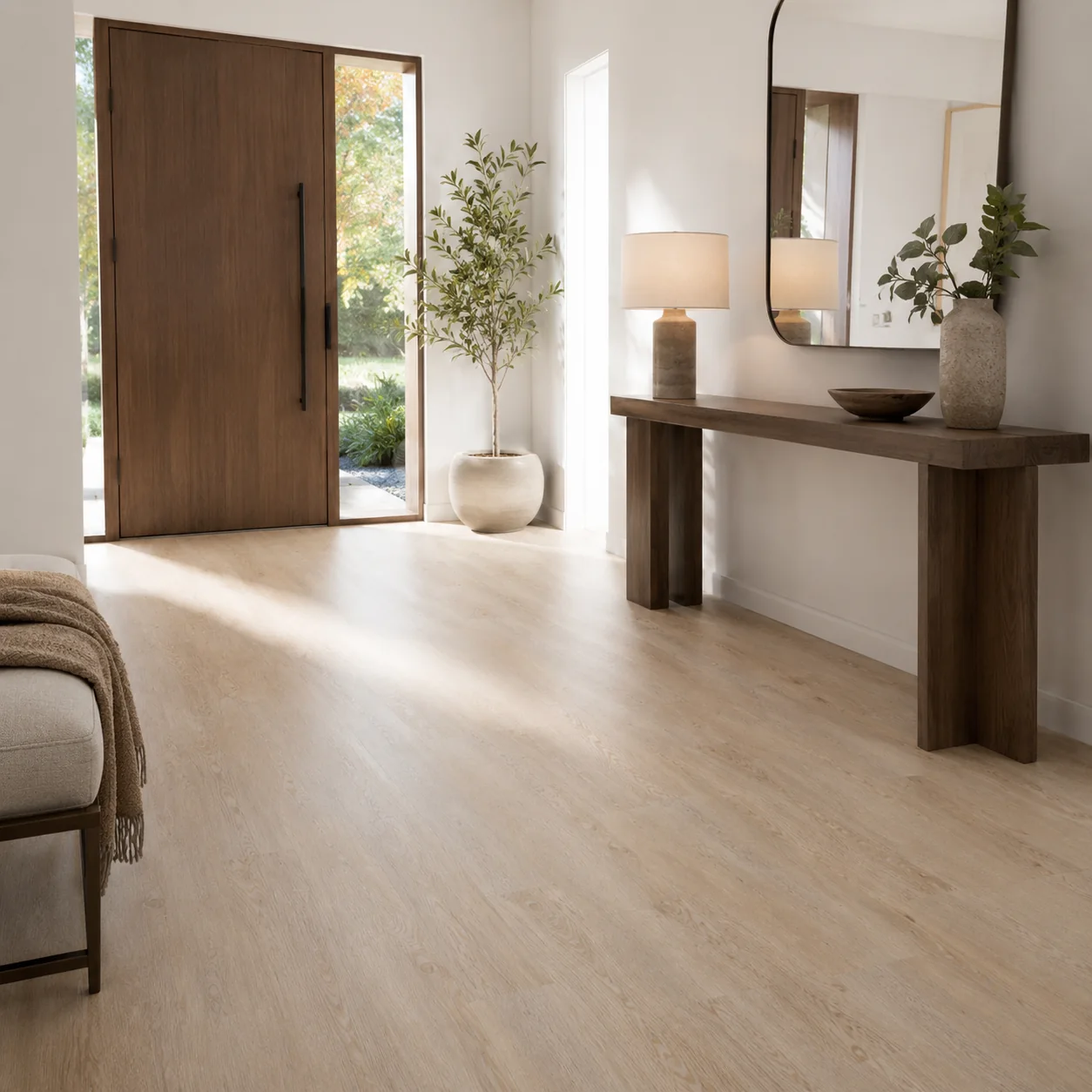Caramel Machiato LVP flooring sample photo 7
