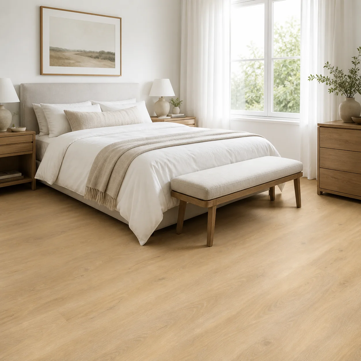 Desert Sand LVP flooring sample photo 5