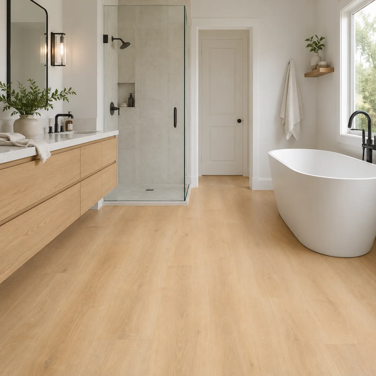 Desert Sand LVP flooring sample photo 6