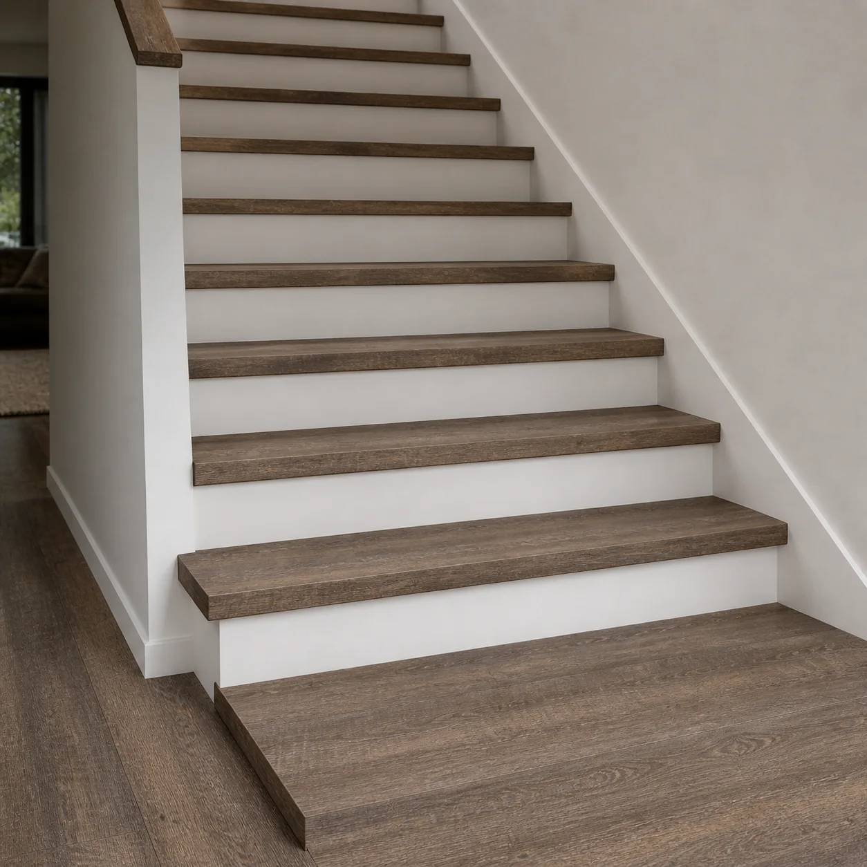 Driftwood LVP flooring sample photo 9