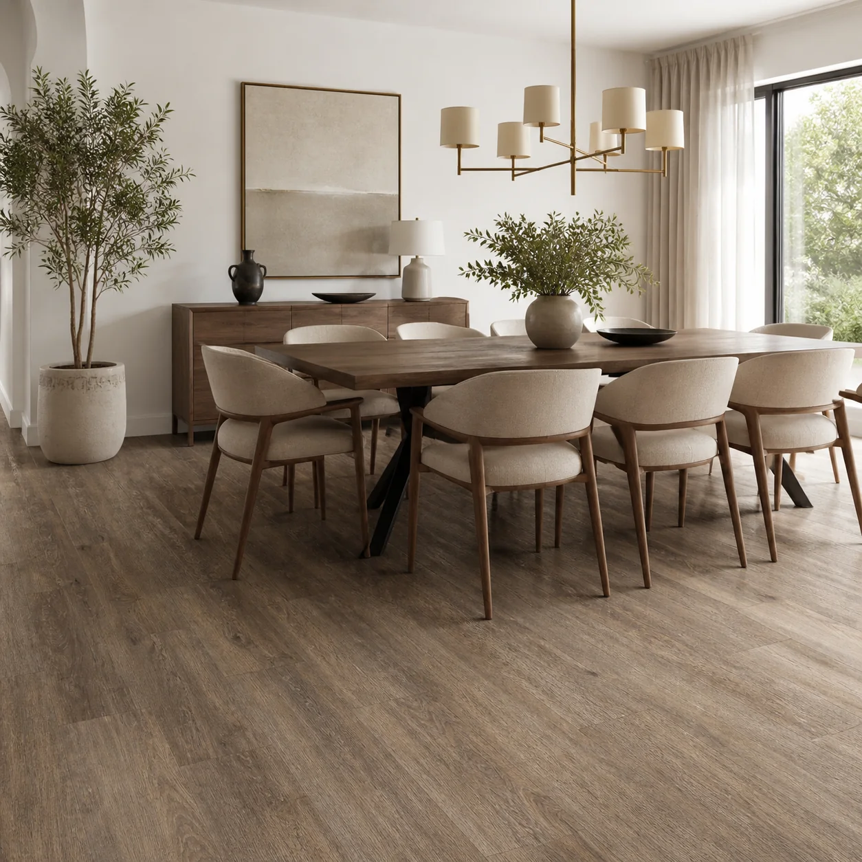 Fossil LVP flooring sample photo 5
