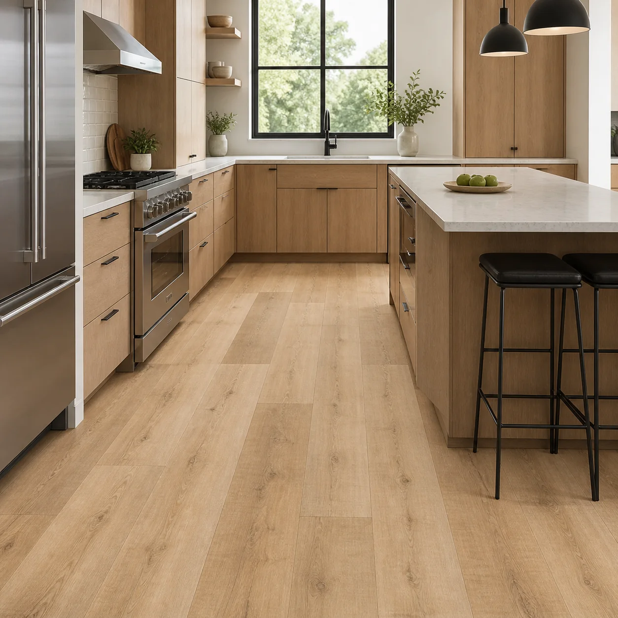 French Oak LVP flooring sample photo 3