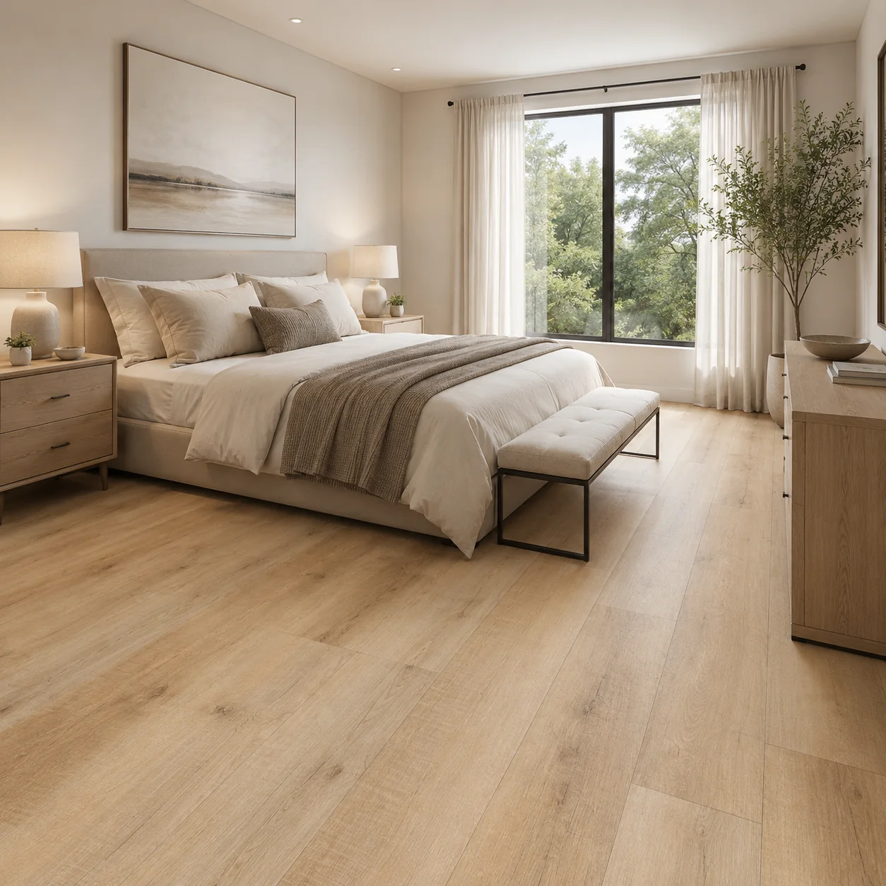French Oak LVP flooring sample photo 5