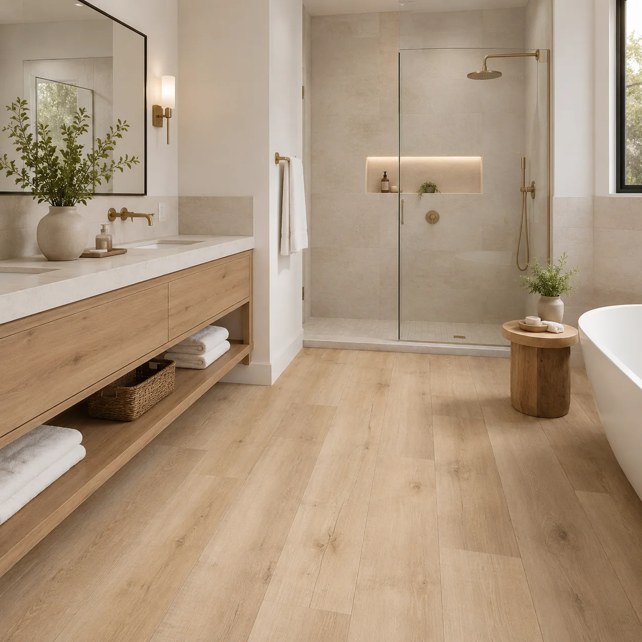 French Oak LVP flooring sample photo 6