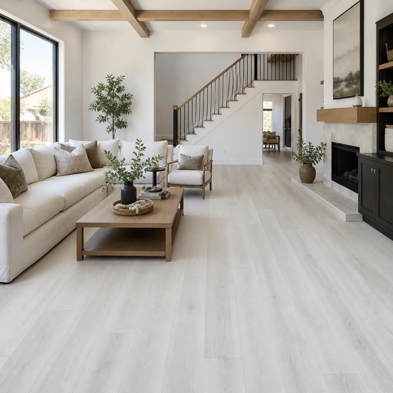 Frost Oak LVP flooring sample photo 2