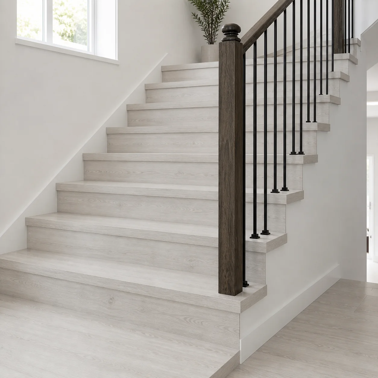 Frost Oak LVP flooring sample photo 10