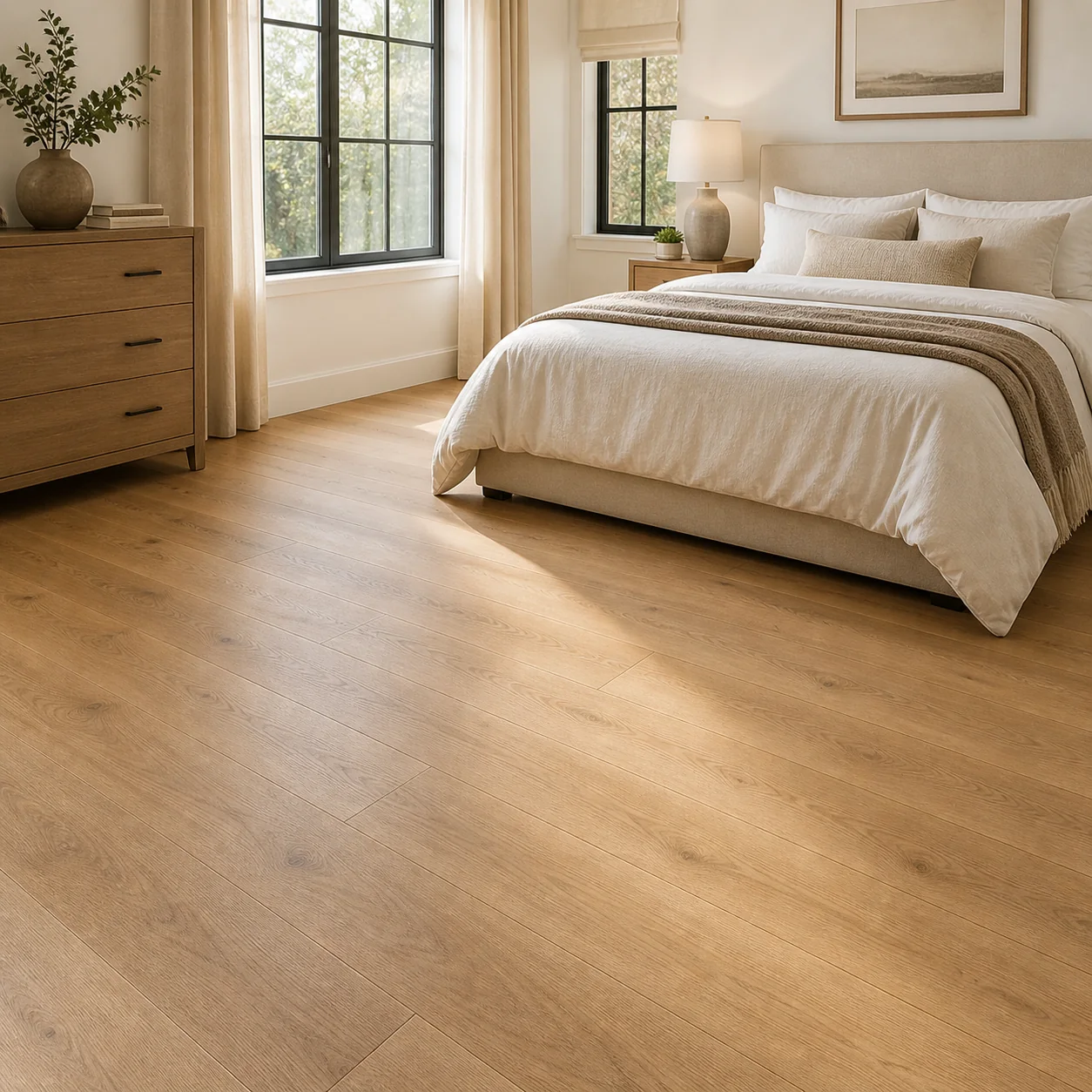 Golden Maple LVP flooring sample photo 5