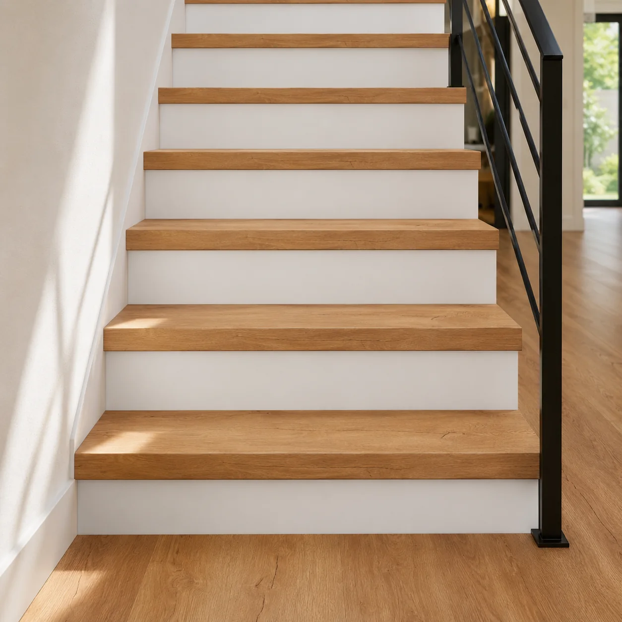 Light Oak LVP flooring sample photo 8