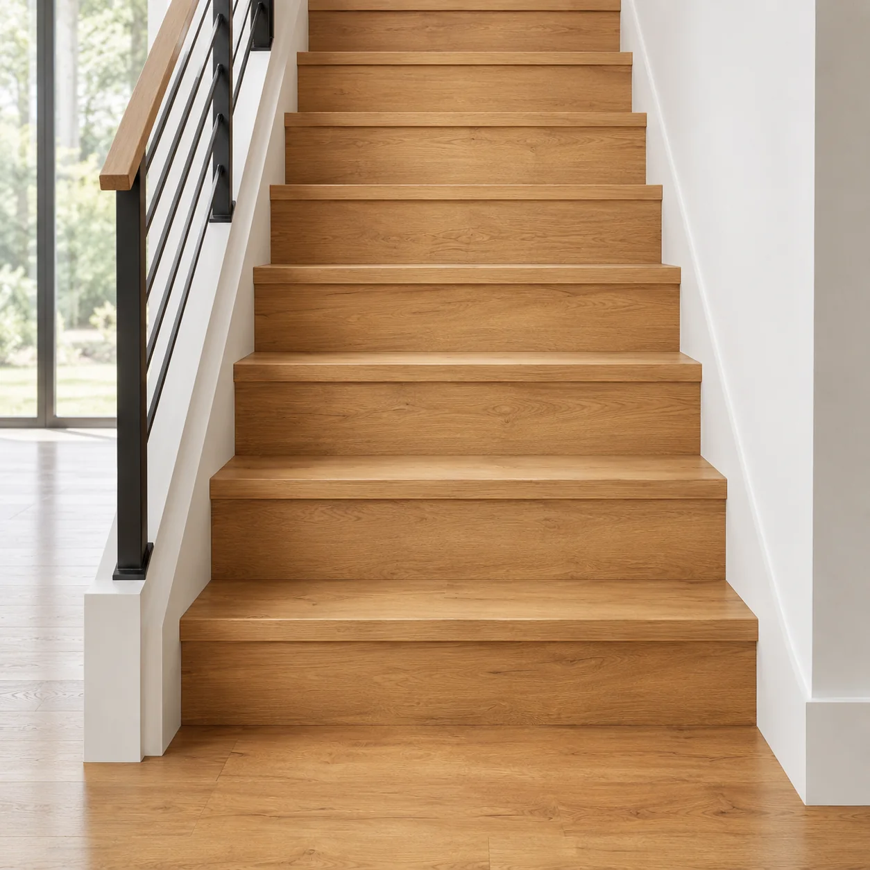 Light Oak LVP flooring sample photo 10