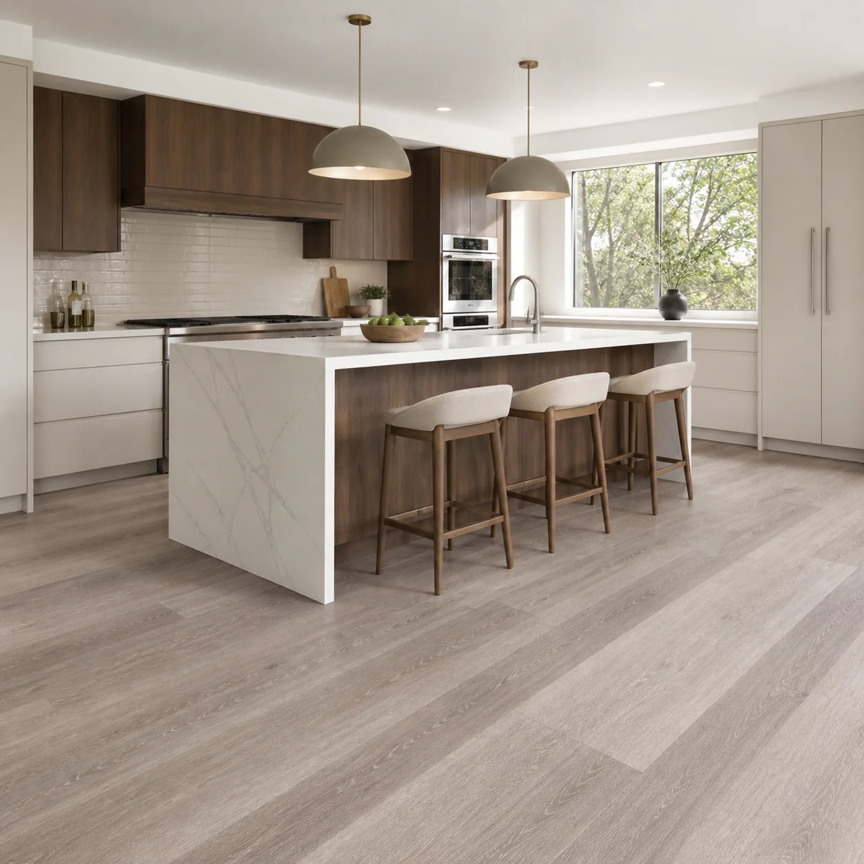 Pearl LVP flooring sample photo 3