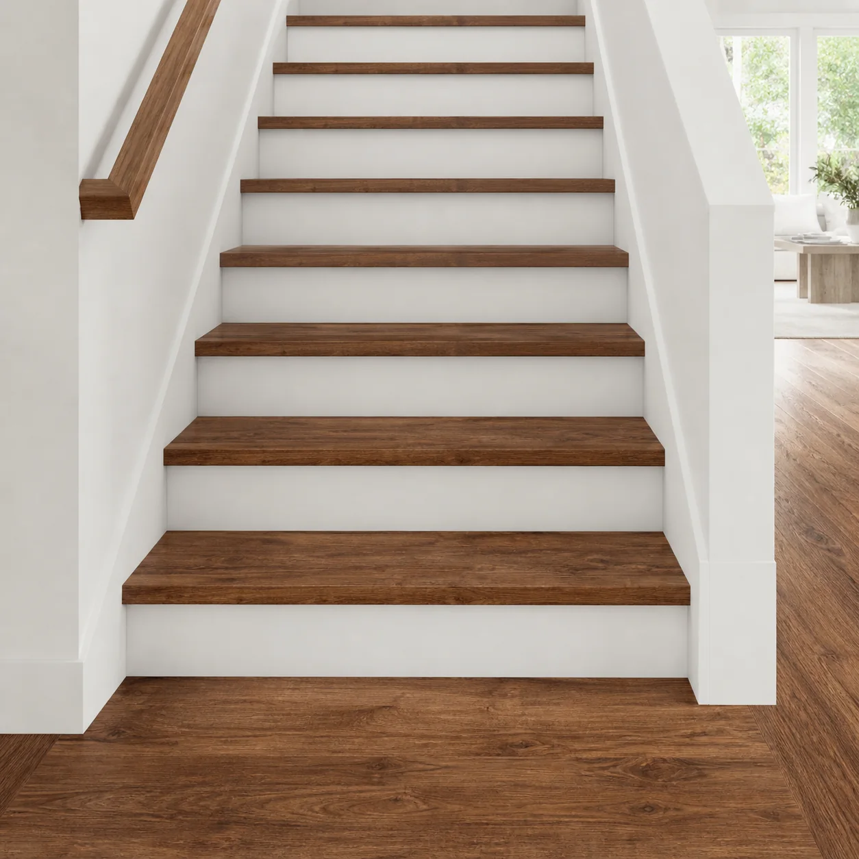 Pecan LVP flooring sample photo 8