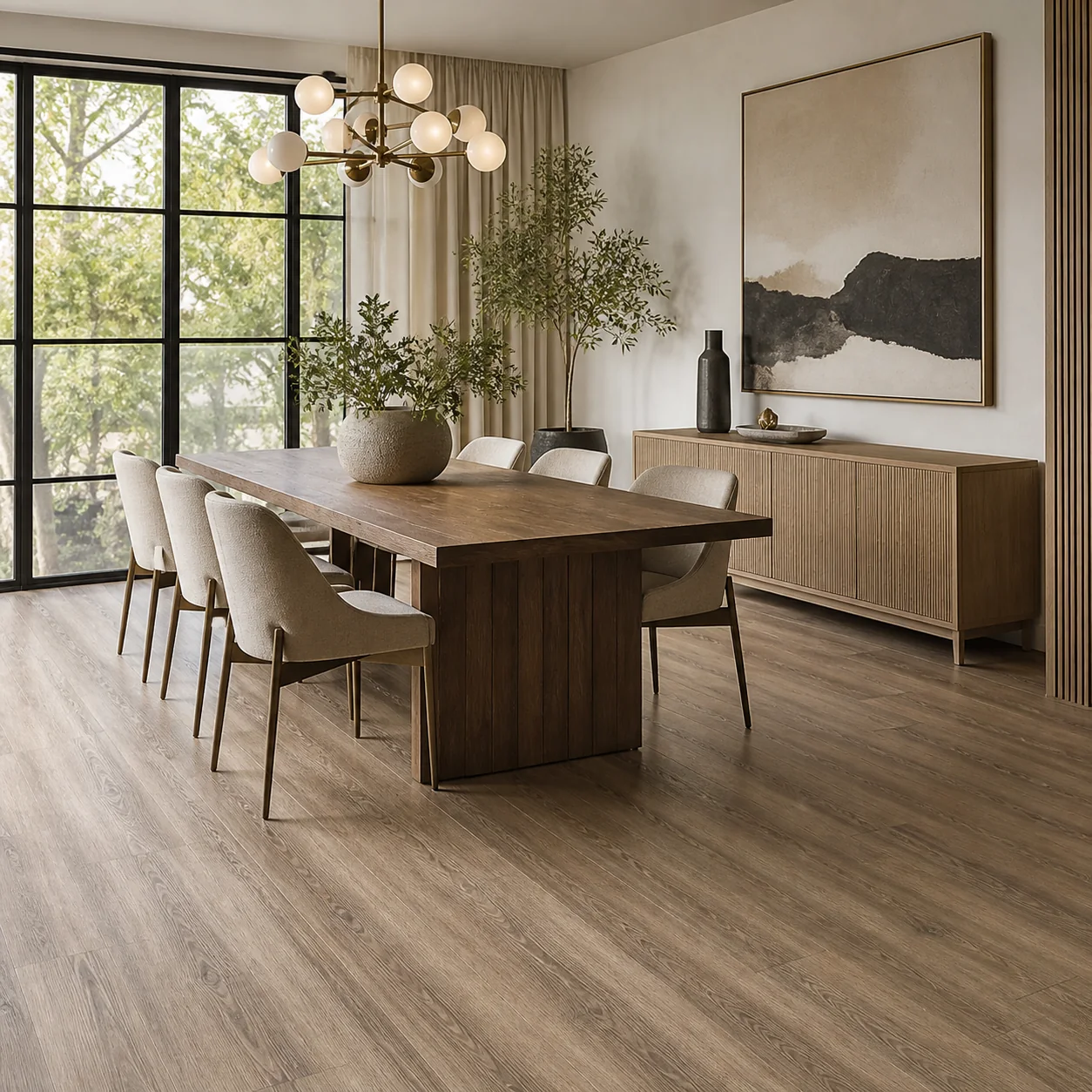 River Rock LVP flooring sample photo 4