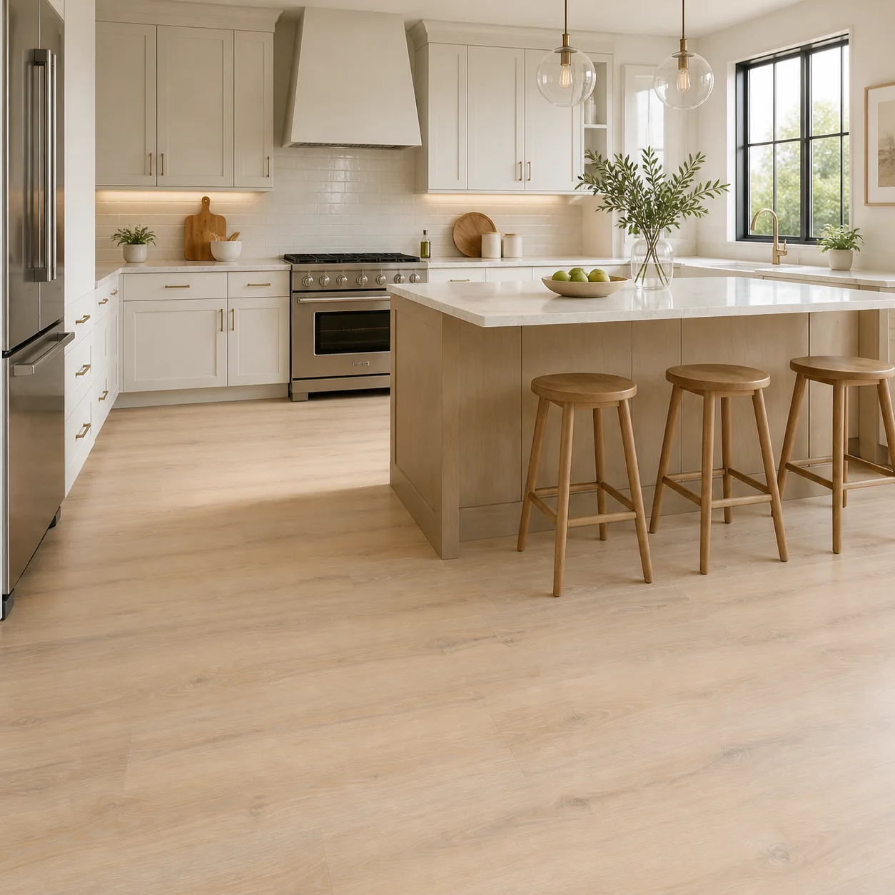 Sahara LVP flooring sample photo 3