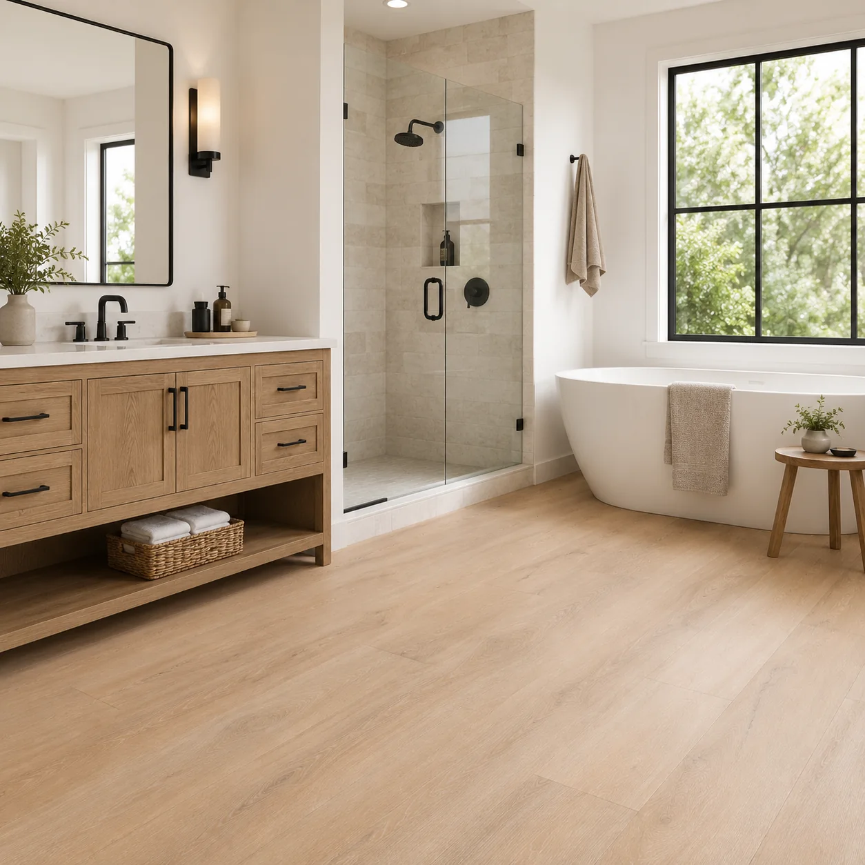 Sahara LVP flooring sample photo 6