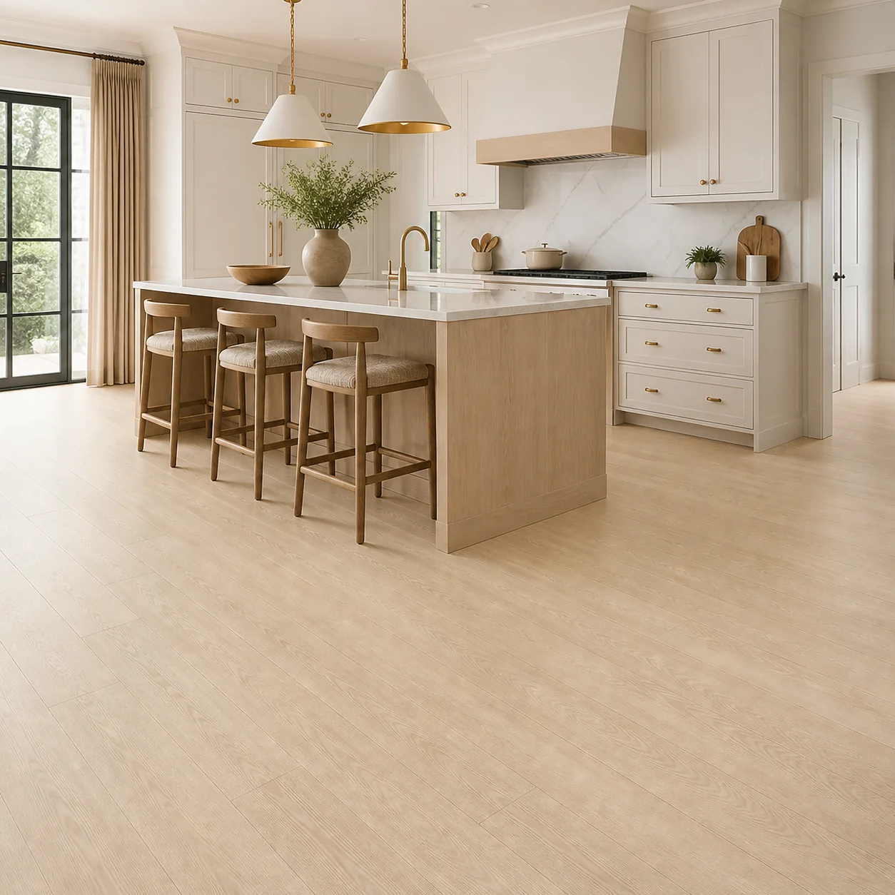 Soft Sand LVP flooring sample photo 2