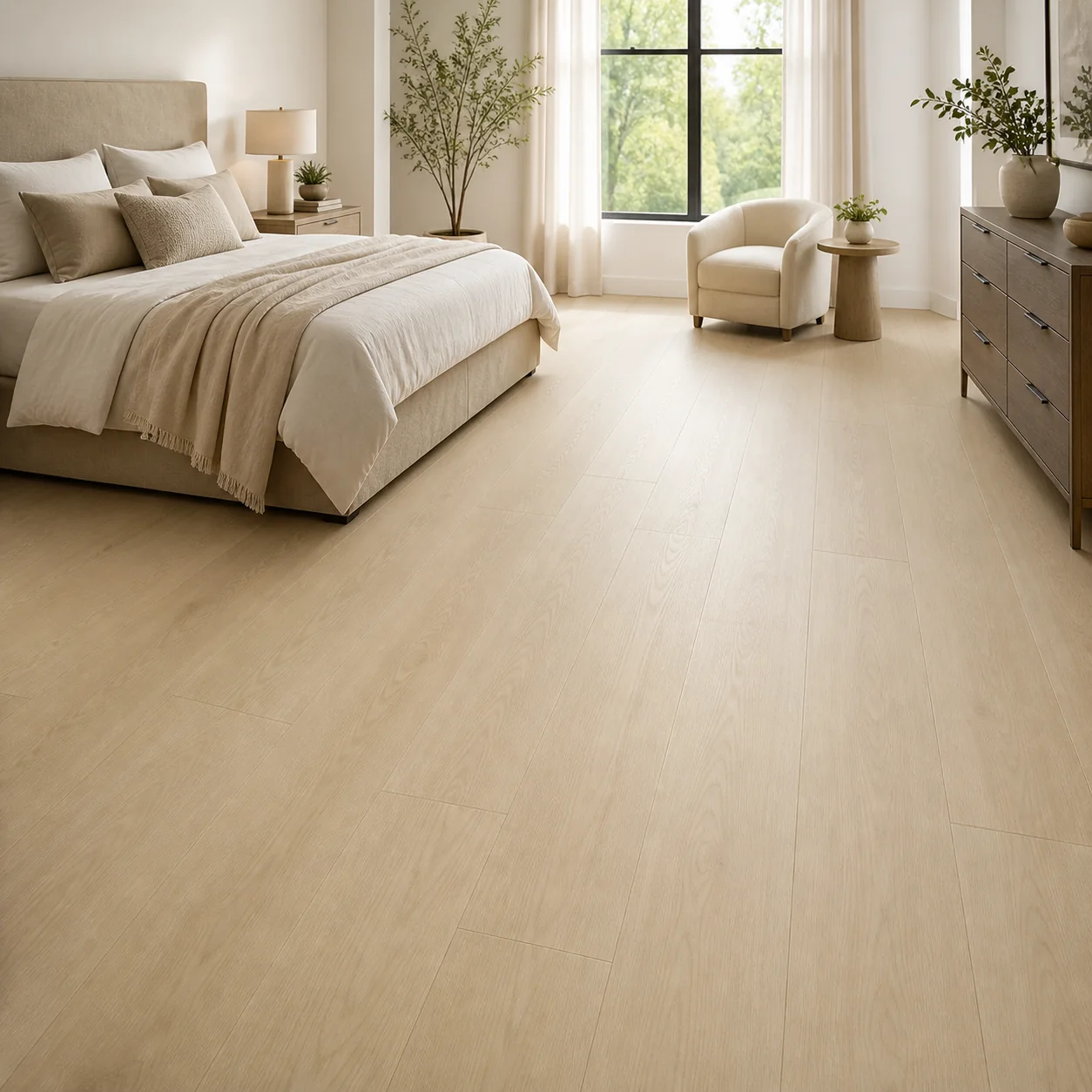 Soft Sand LVP flooring sample photo 4