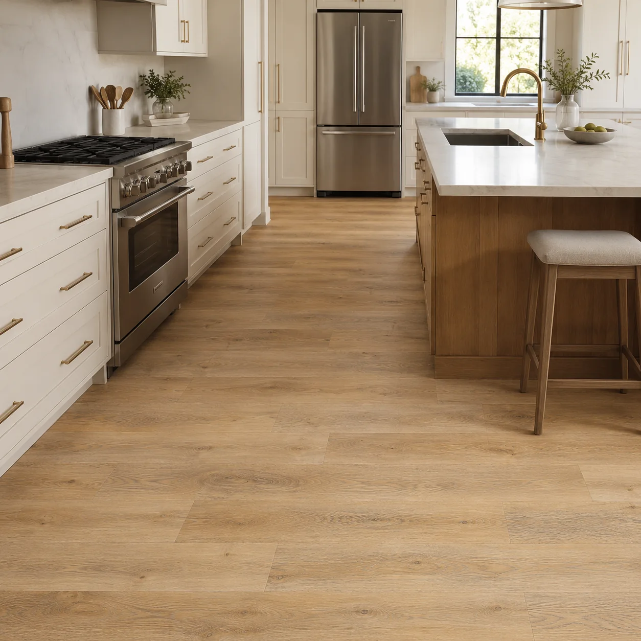Sunset LVP flooring sample photo 3