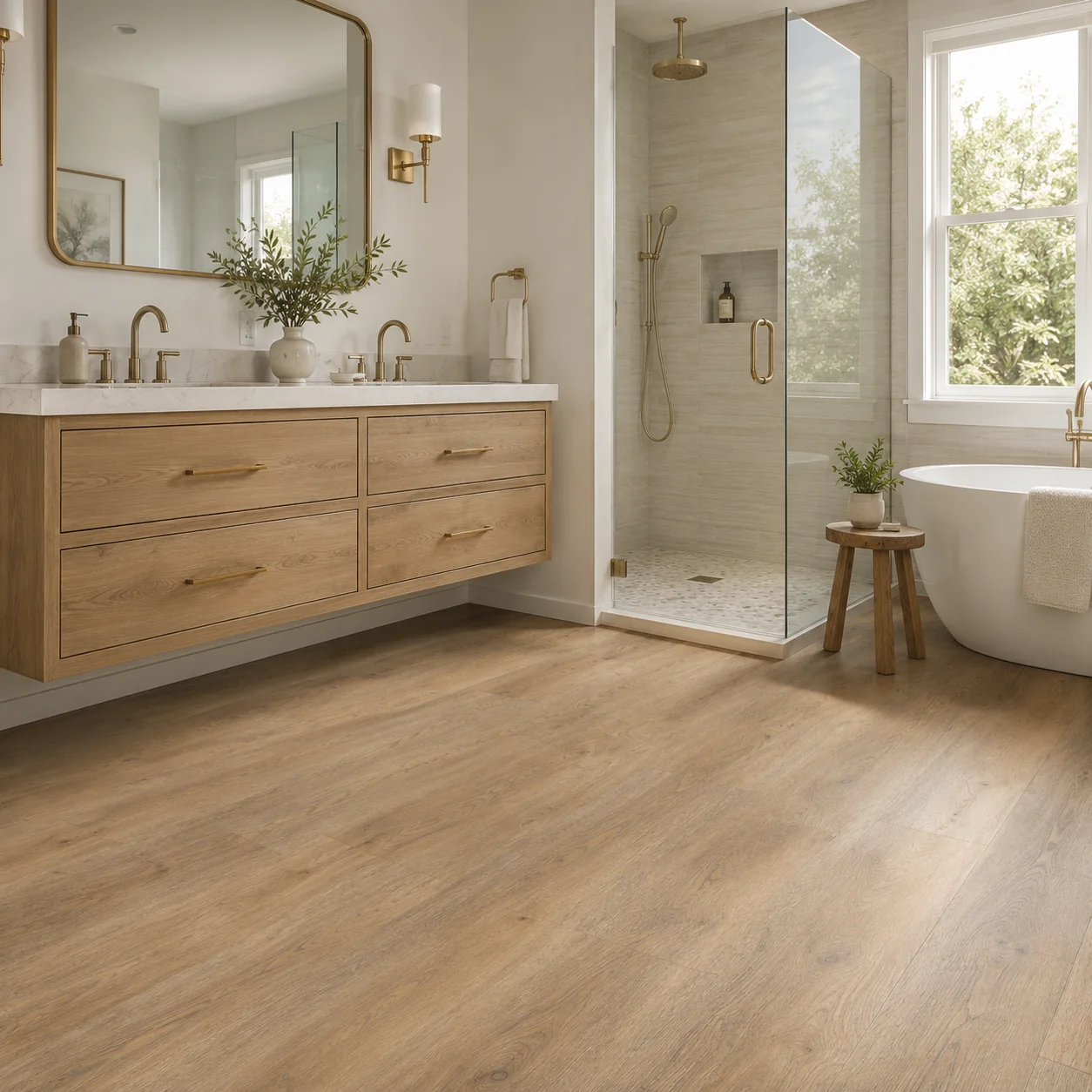 Sunset LVP flooring sample photo 6