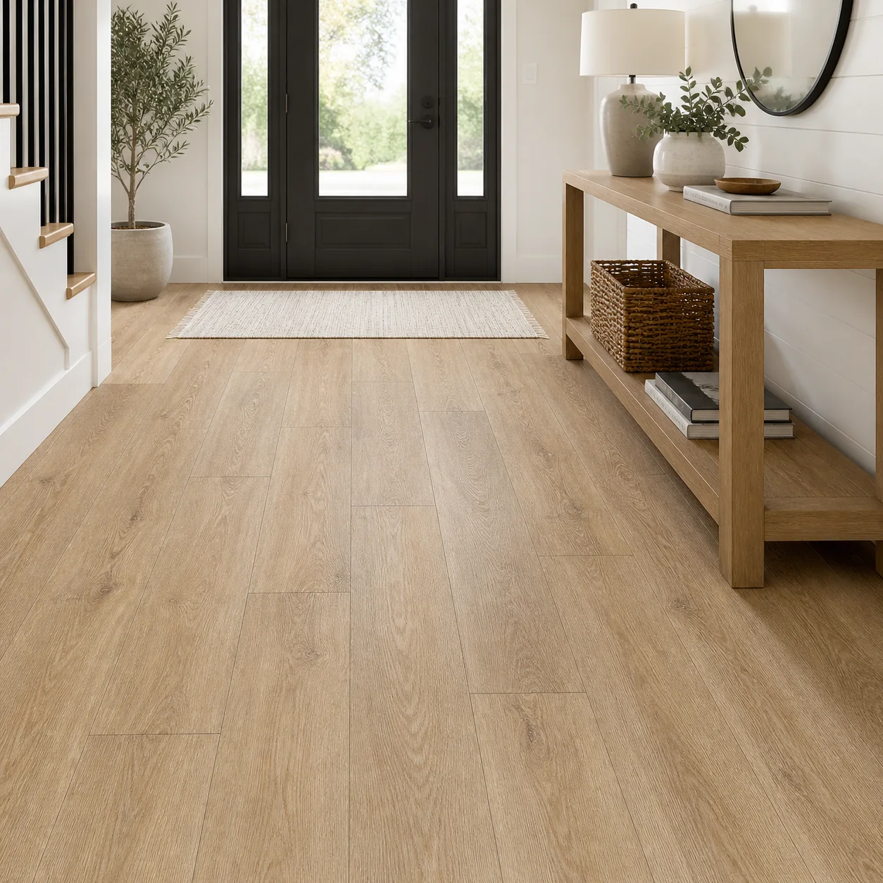 Toffee Oak LVP flooring sample photo 8