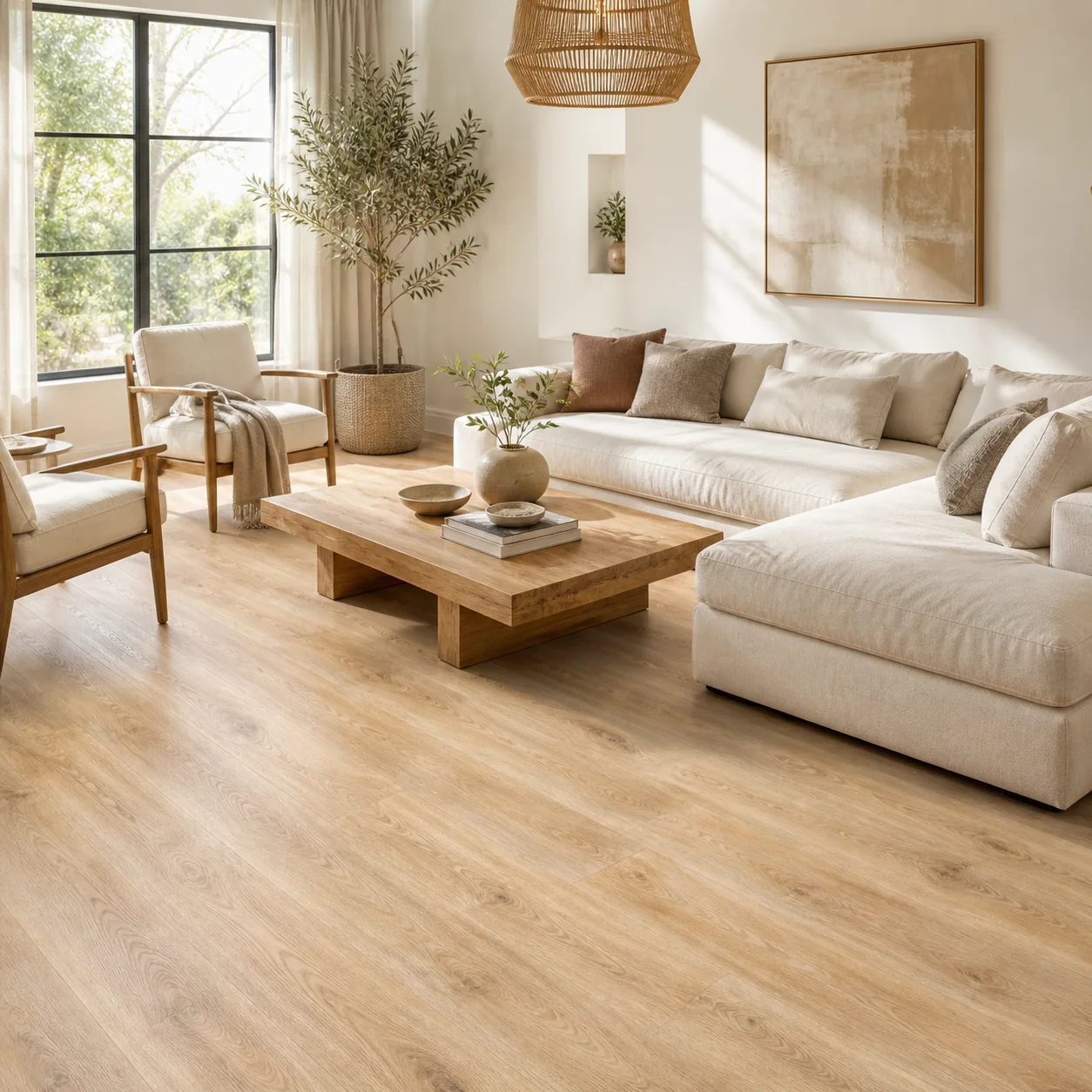 Tuscan LVP flooring sample photo 2