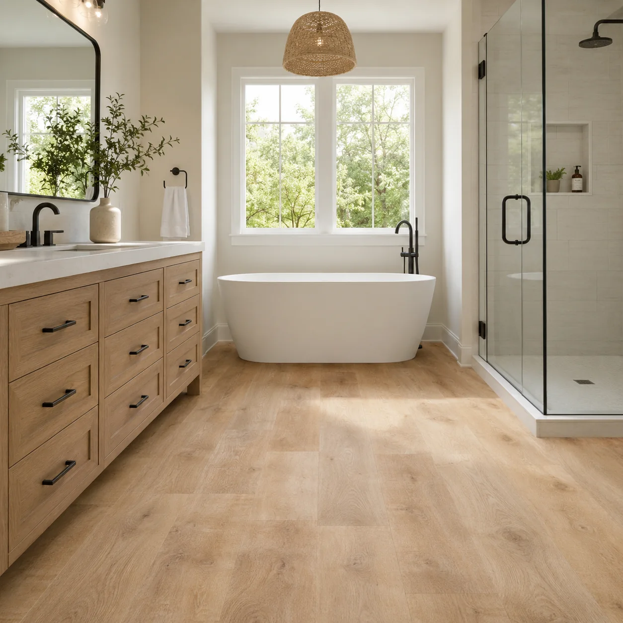 Tuscan LVP flooring sample photo 6