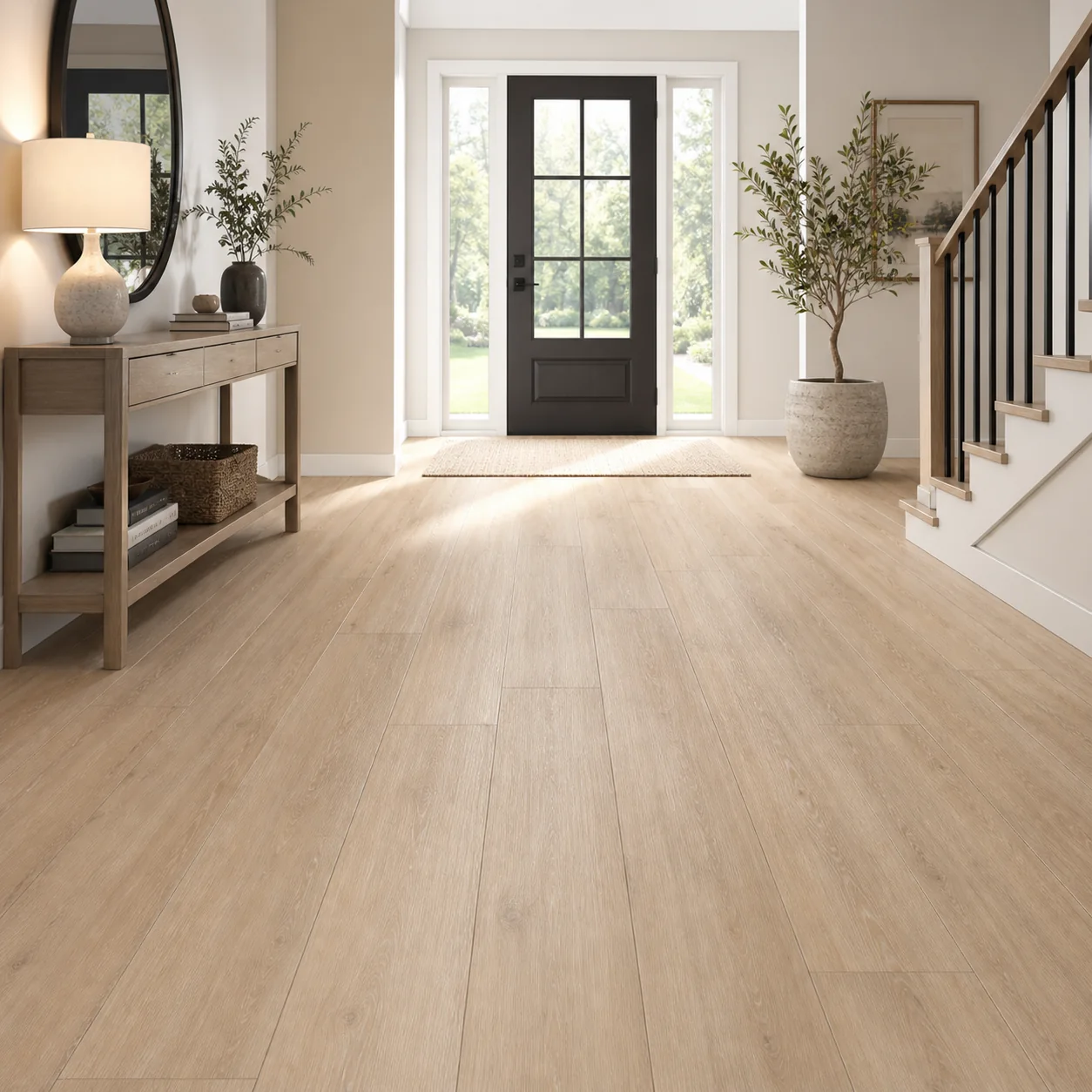 Vanila Oak LVP flooring sample photo 6