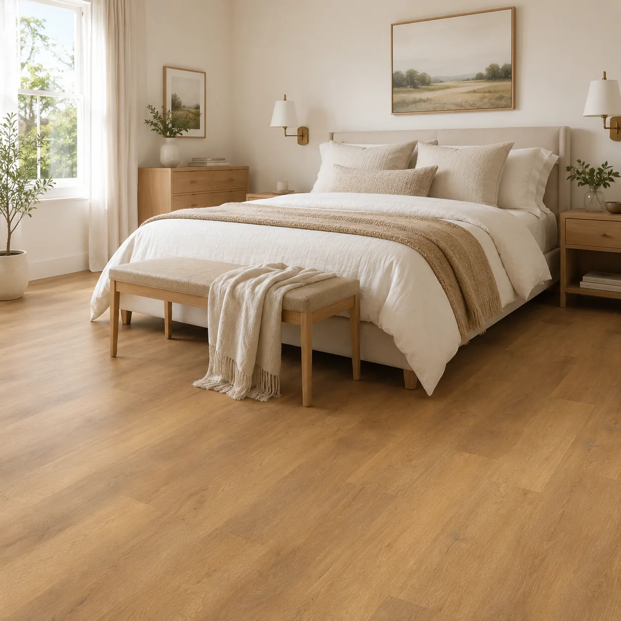 Willow LVP flooring sample photo 5